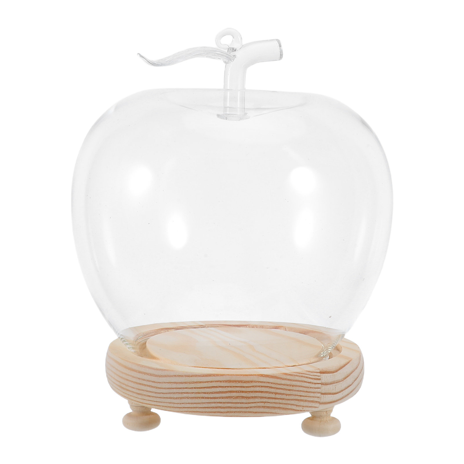 Plastic Dome Clear - 1 Set Glaskuppel in Glockenform, Klare