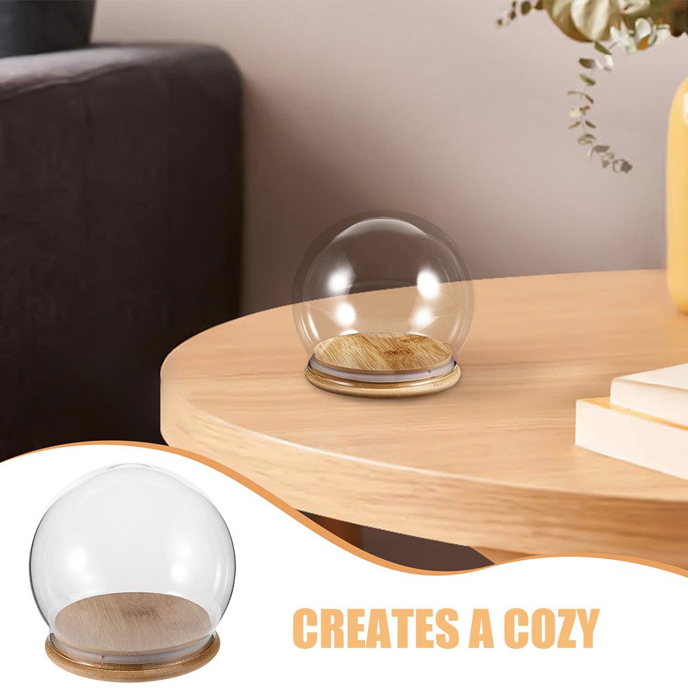 2 Stück Klare Glas-Kuppel-Vitr – Plastic Dome Clear Bewertung und Preis
