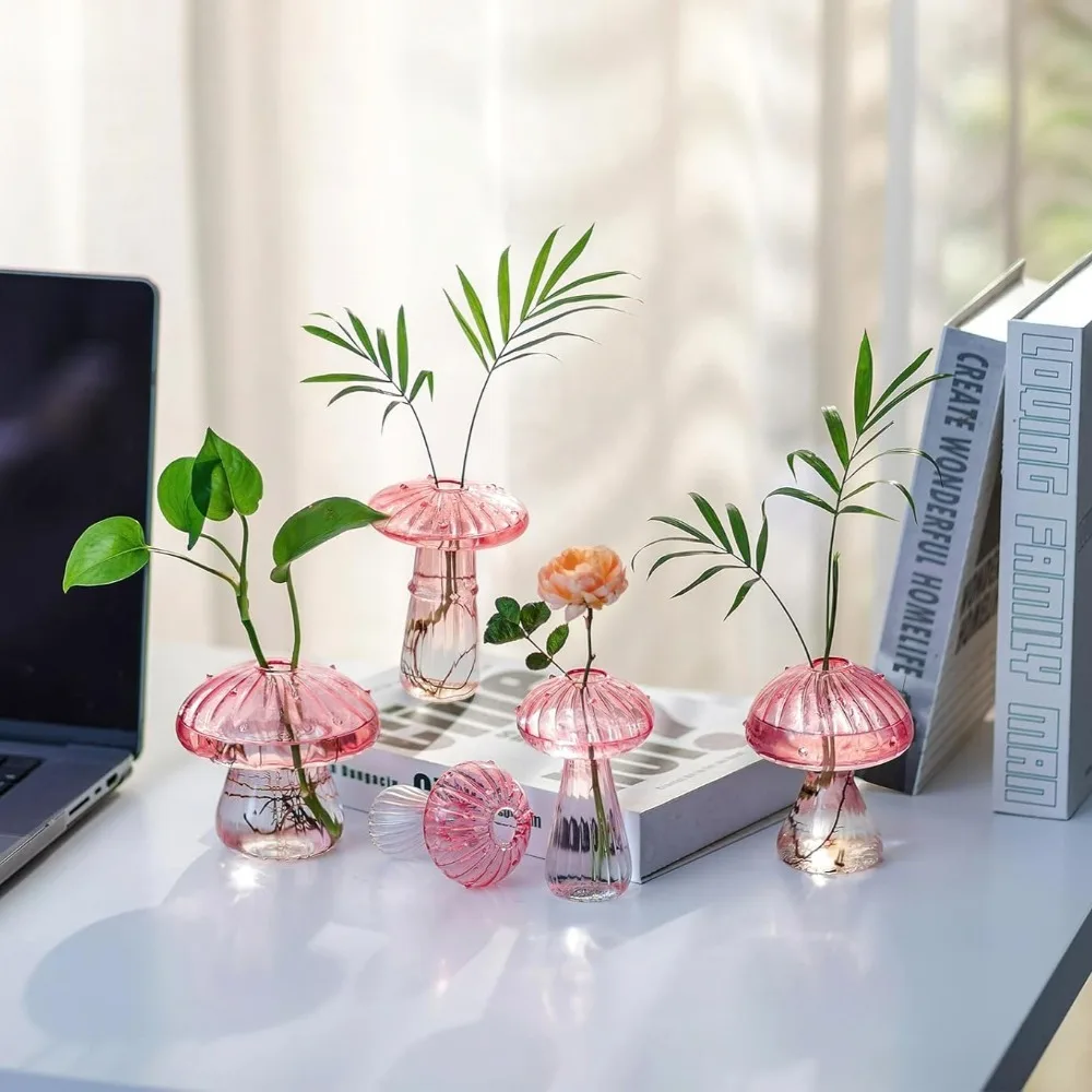 Pilzförmige, geriffelte Glas-P – Propagation Station Vase Bewertung und Preis