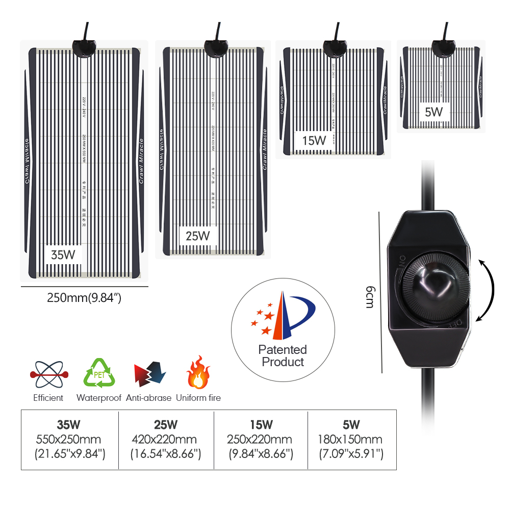 EU/AU/UK/US Graphen Material S – Heat Mat Seedling Bewertung und Preis